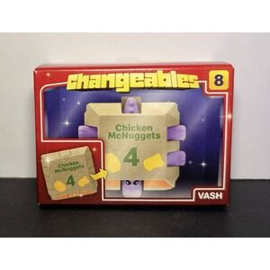 McDonald's Changeables 2026 #8 VASH Chicken McNuggets Happy Meal Toy